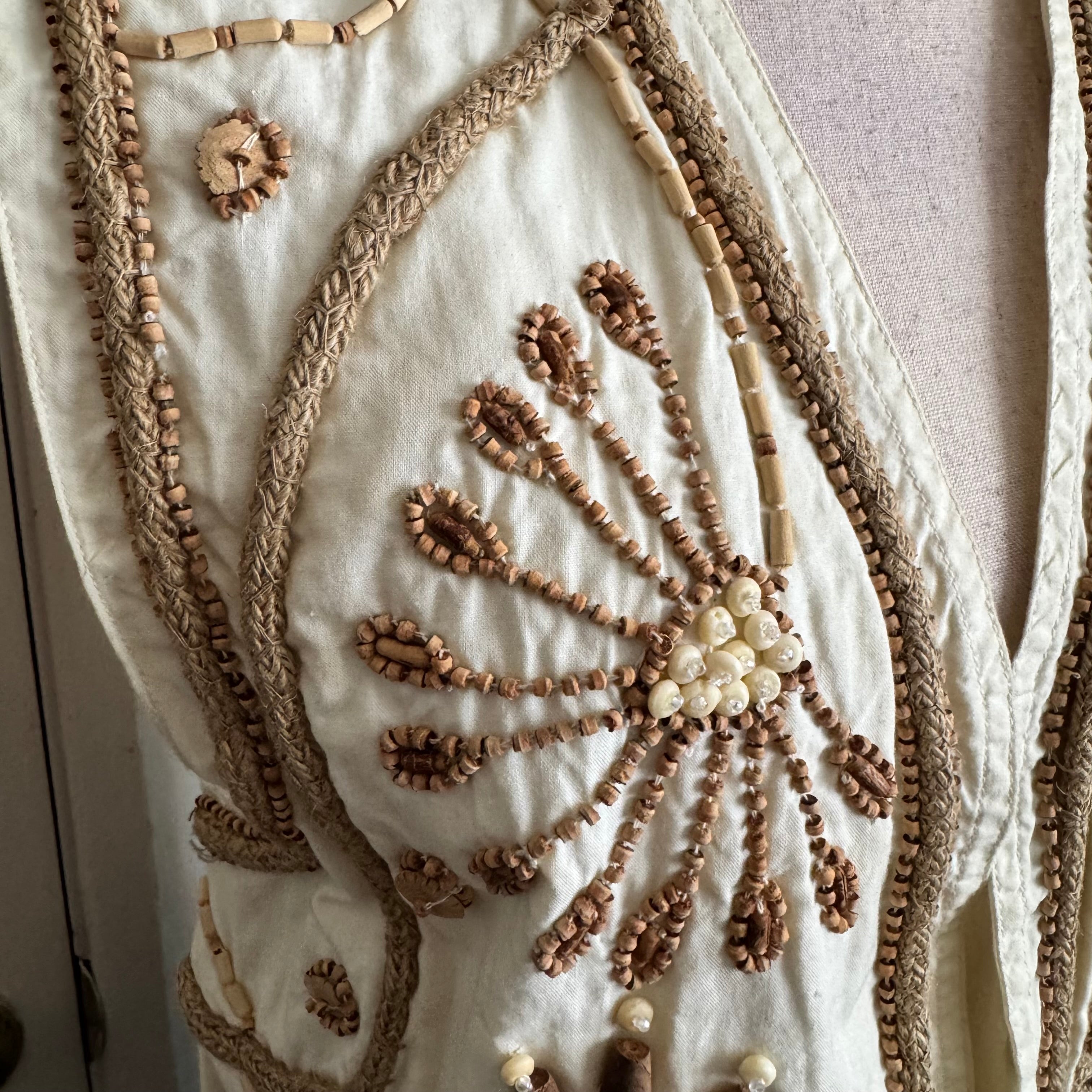 Boho Beaded Vest Top