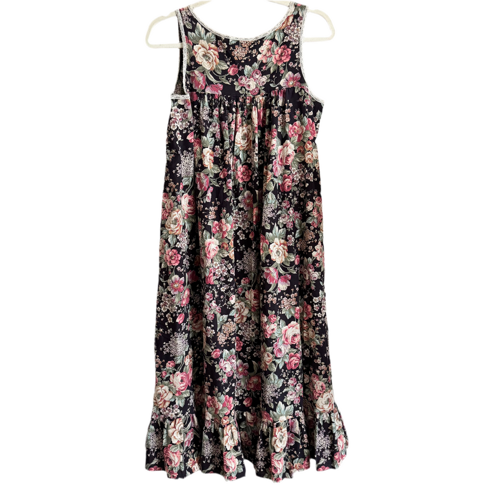 90’s Moody Floral Midi Dress