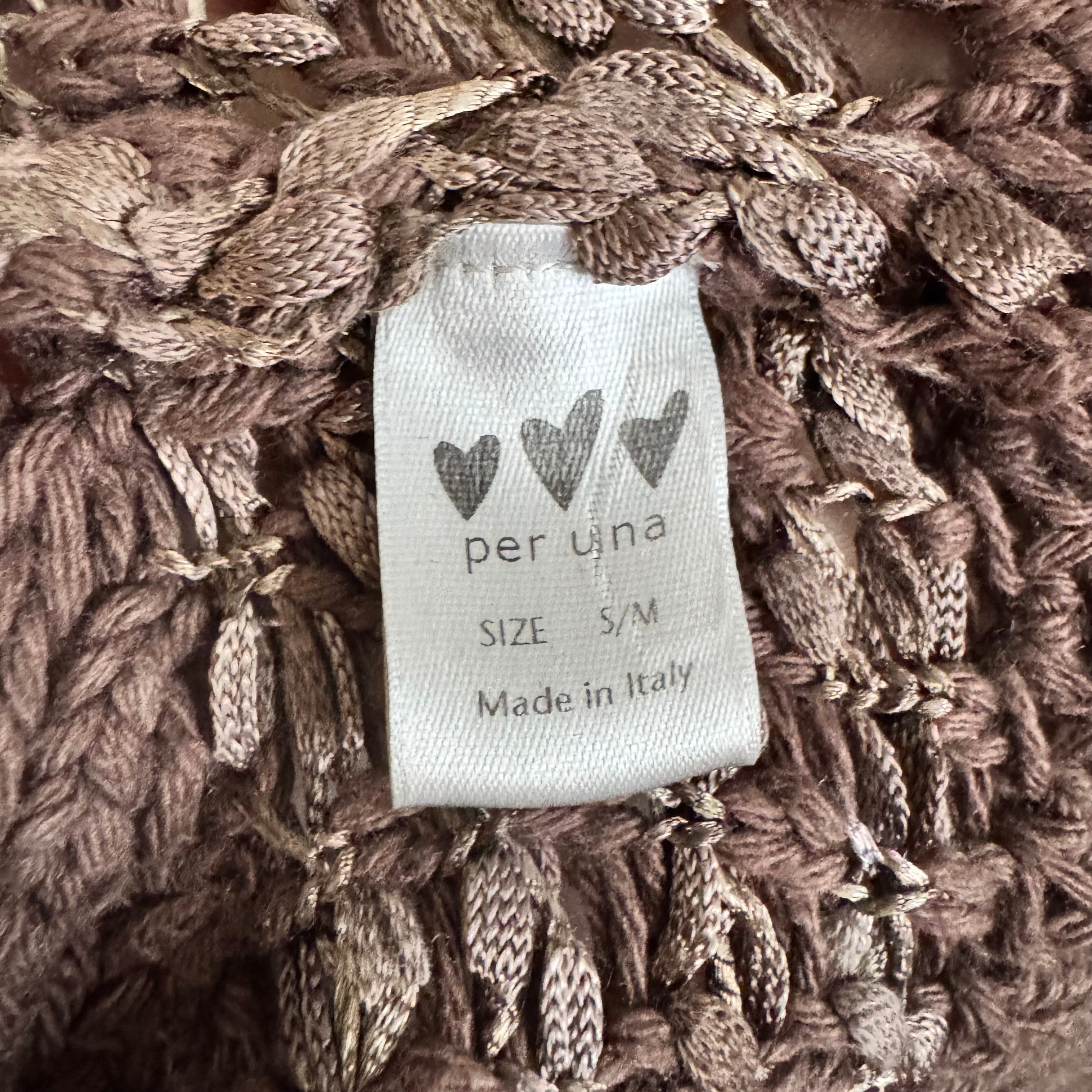 Brown Open Knit Shrug Cardigan Sweater