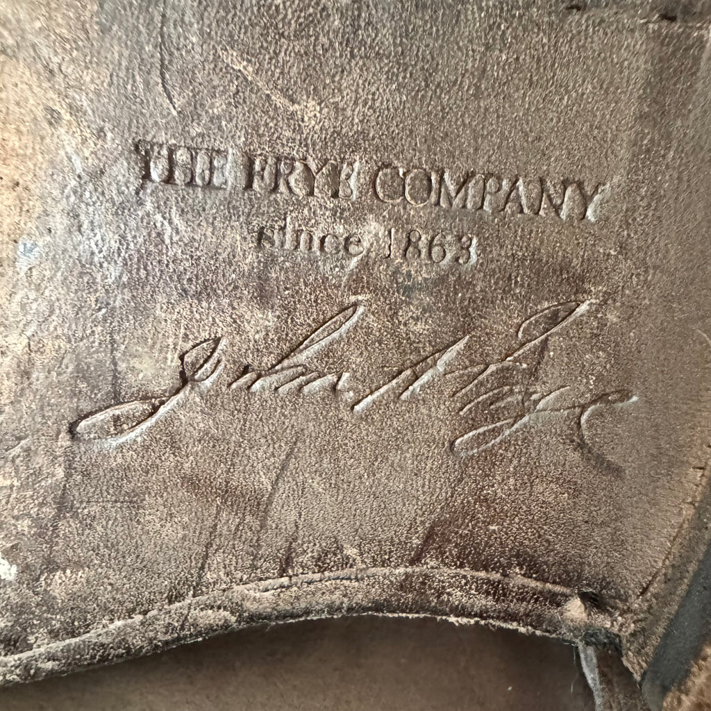 Frye Knee High Harness Taupe Leather Boots