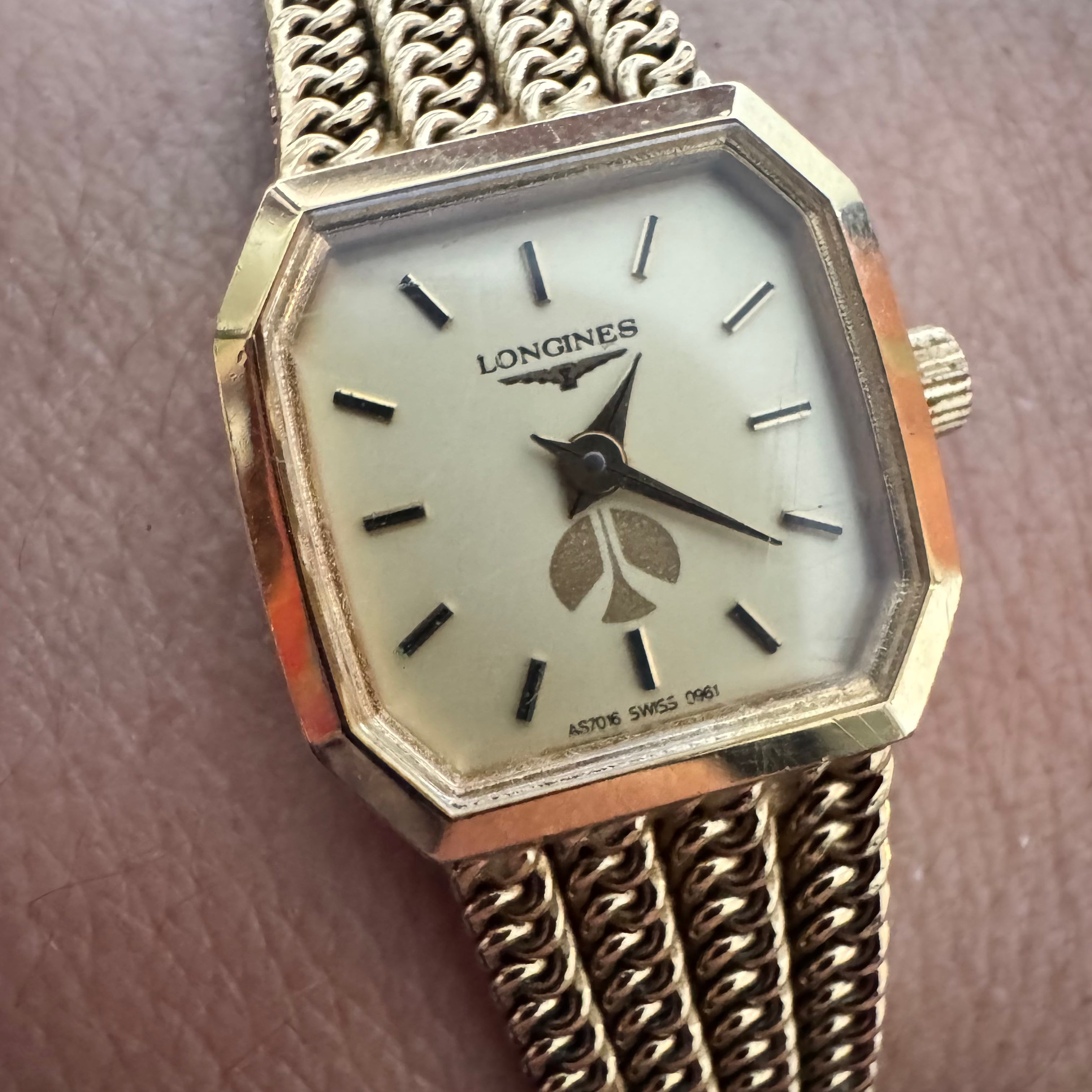 Longines Gold Wrist Watch