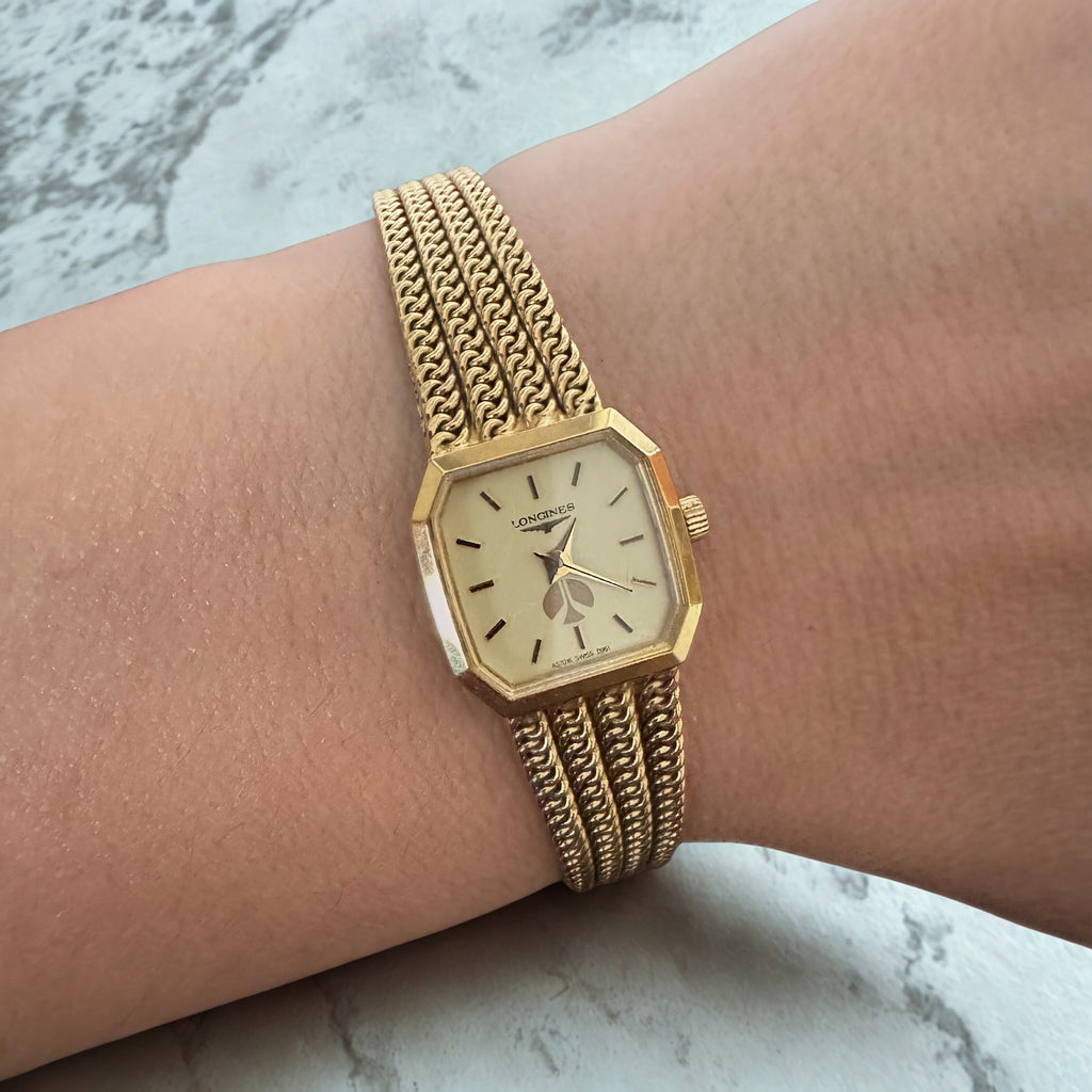 Longines Gold Wrist Watch
